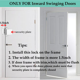 BAOWEIJD two-pack screws upgrade enhances durability for hotels.