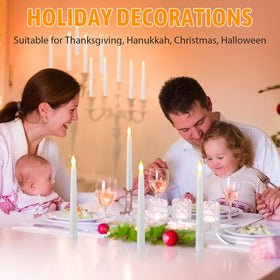 Baquler 50-piece set for large gatherings and festive table lighting.