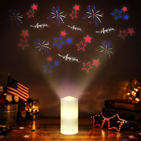 Baquler battery-powered candle provides long-lasting ambience for gatherings