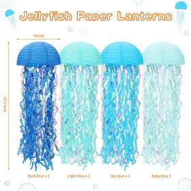 Baquler undersea decor featuring blue shades to elevate color variety.
