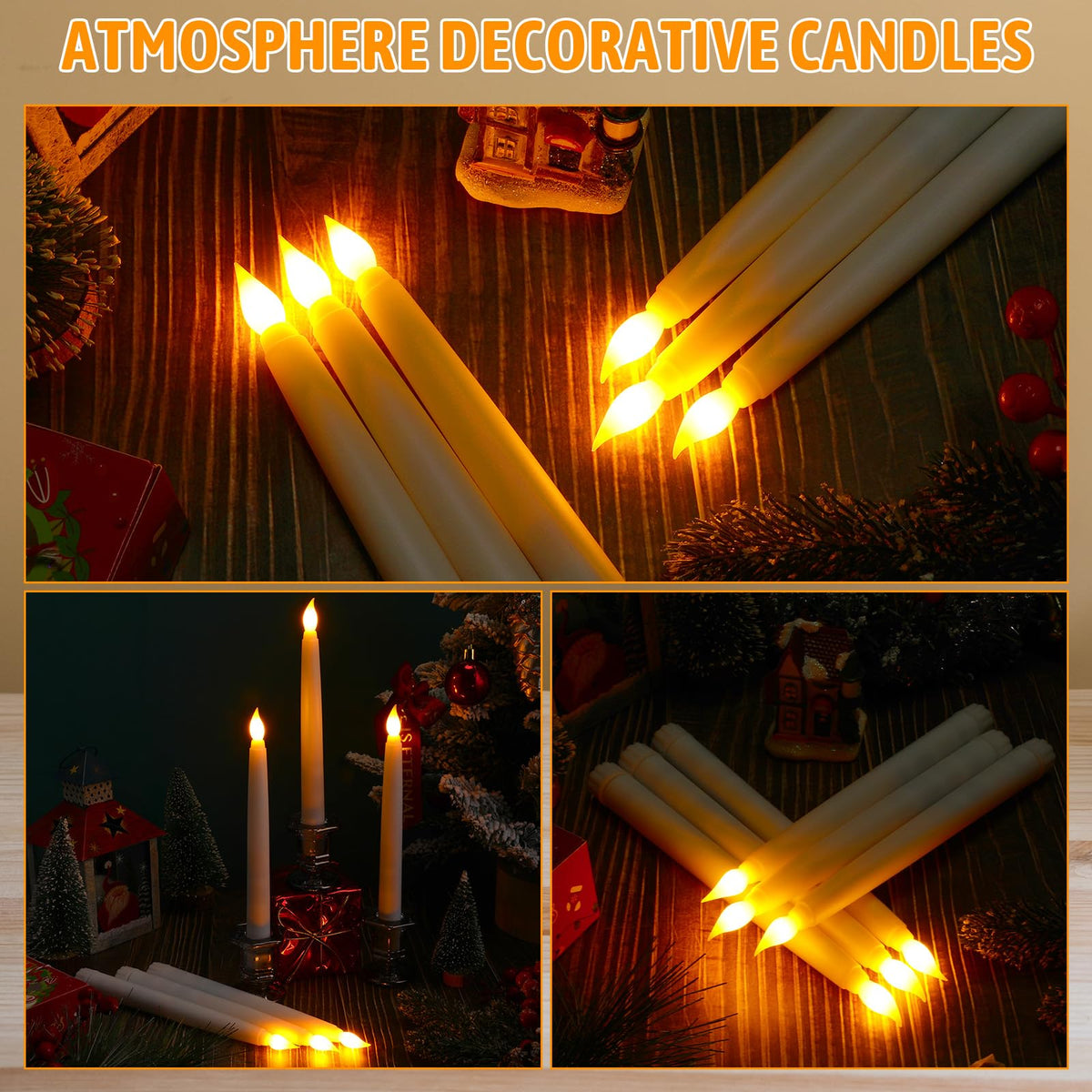 Baquler windproof and fireproof candles ideal for weddings and outdoor events.