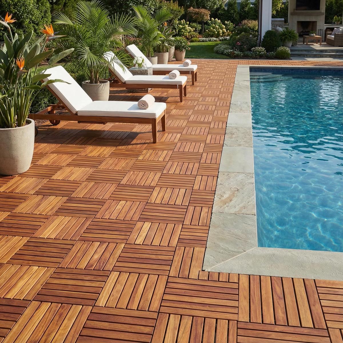 Bare Decor teak is responsibly harvested in Indonesia for sustainable flooring.