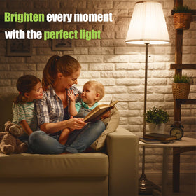 Barfelty E26 CFL bulb in-lamp demonstrates instant-on, flicker-free lighting