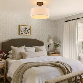 Bargeni versatile light for dining rooms, bedrooms, and hallways.