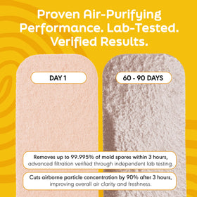 Barnakl hypoallergenic filter material close-up for sensitive environments