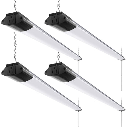 Barrina BS84 LED shop light in daily-bright mode for clear, task-ready illumination.