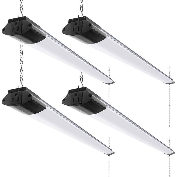 Barrina BS84 LED shop light in daily-bright mode for clear, task-ready illumination.