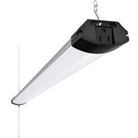 Barrina BS84 LED shop light assembly for quick workshop installation and even brightness.