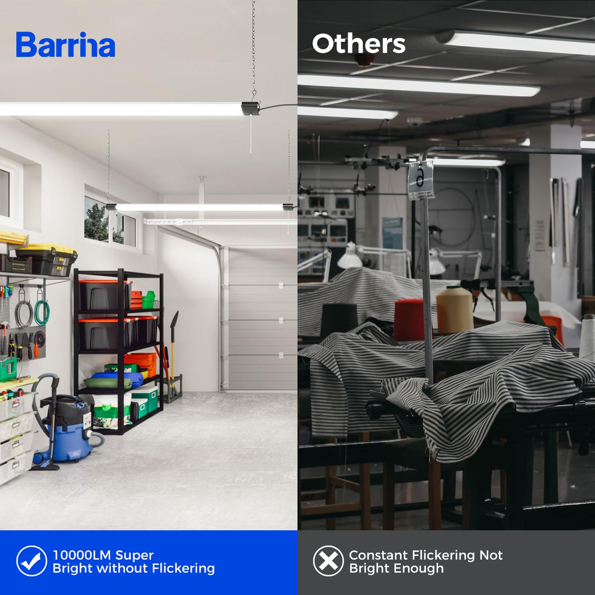 Barrina BS84 mounting screws included for secure flush installation