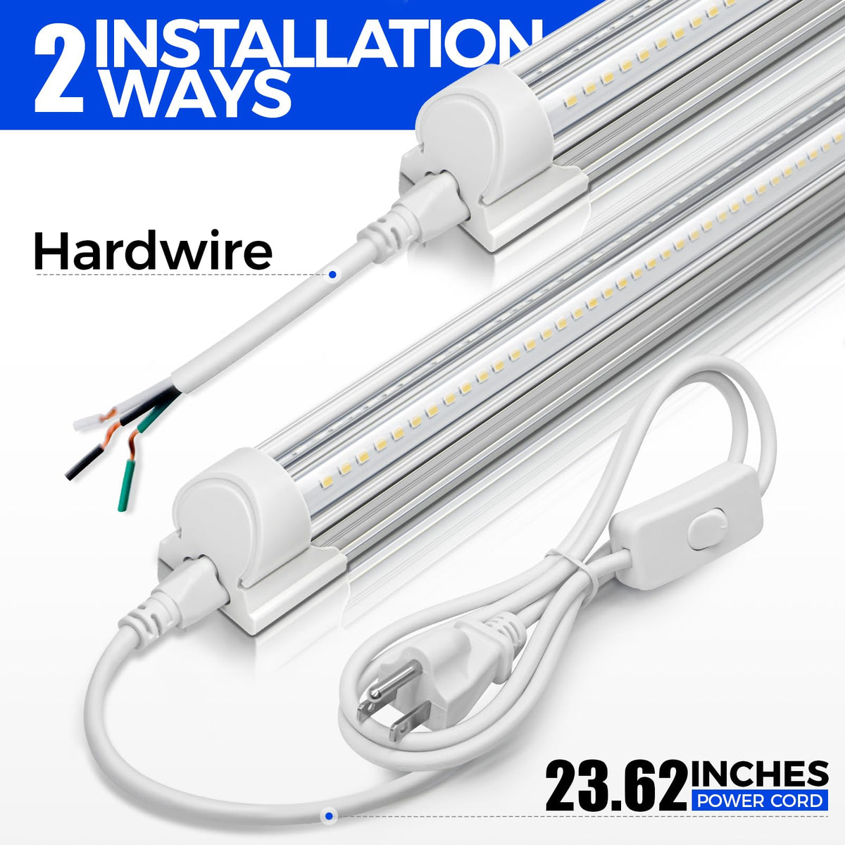 Barrina dual-row LEDs delivering strong brightness in dark corners