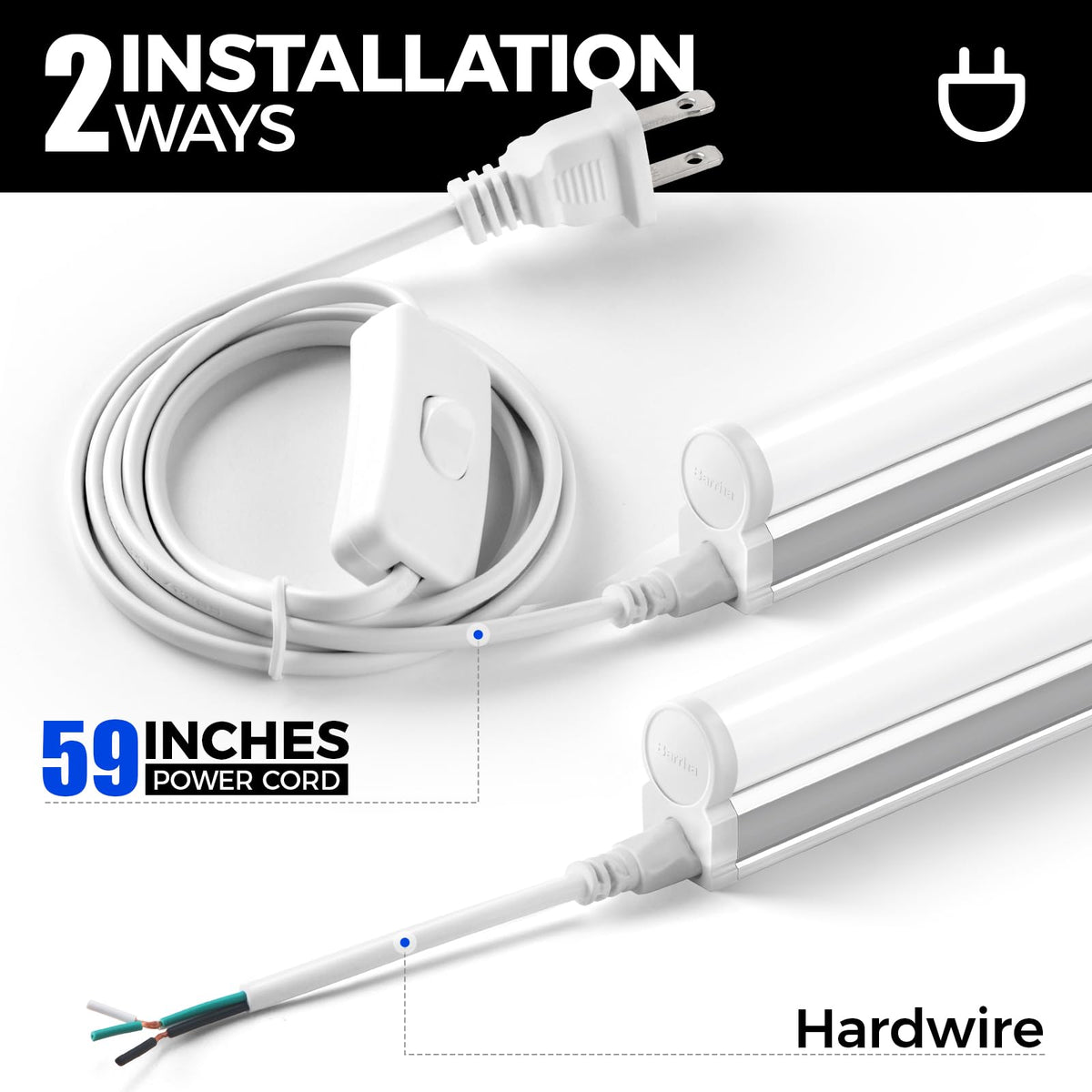 Barrina easy-install with carabiner and mounting screws