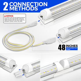 Barrina LED Shop Light 2ft linkable series up to 10 for scalable setup.