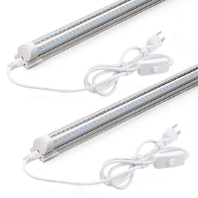 Barrina LED Shop Light 2ft with wide-beam 270° for broad, even room lighting.