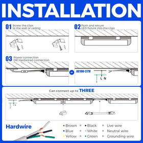 Barrina LED shop light upgraded connectors ensure safer installations.