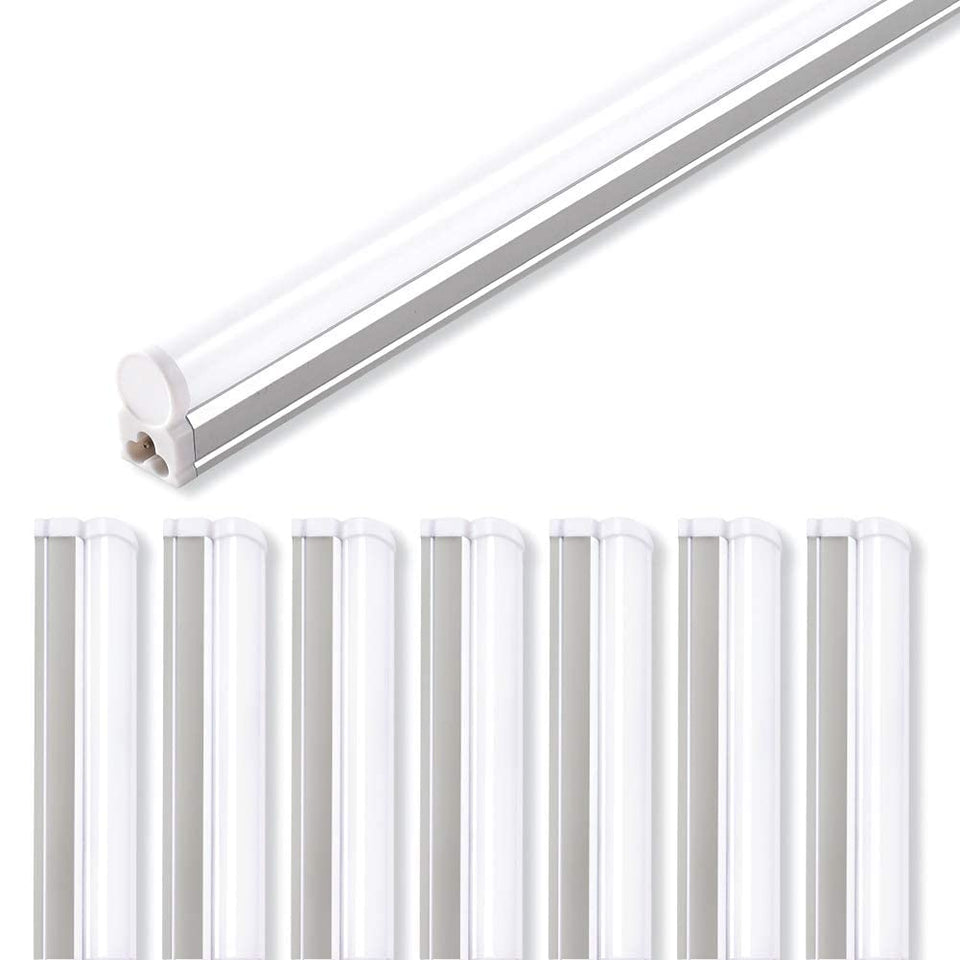 Barrina LED T5 4ft shop light package provides bright, energy-efficient illumination for garages and workshops.