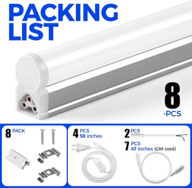 Barrina LED T5 4ft wide-area lighting ideal for spacious workshops and garages.