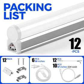 Barrina packaging includes cords, connectors, and installation accessories