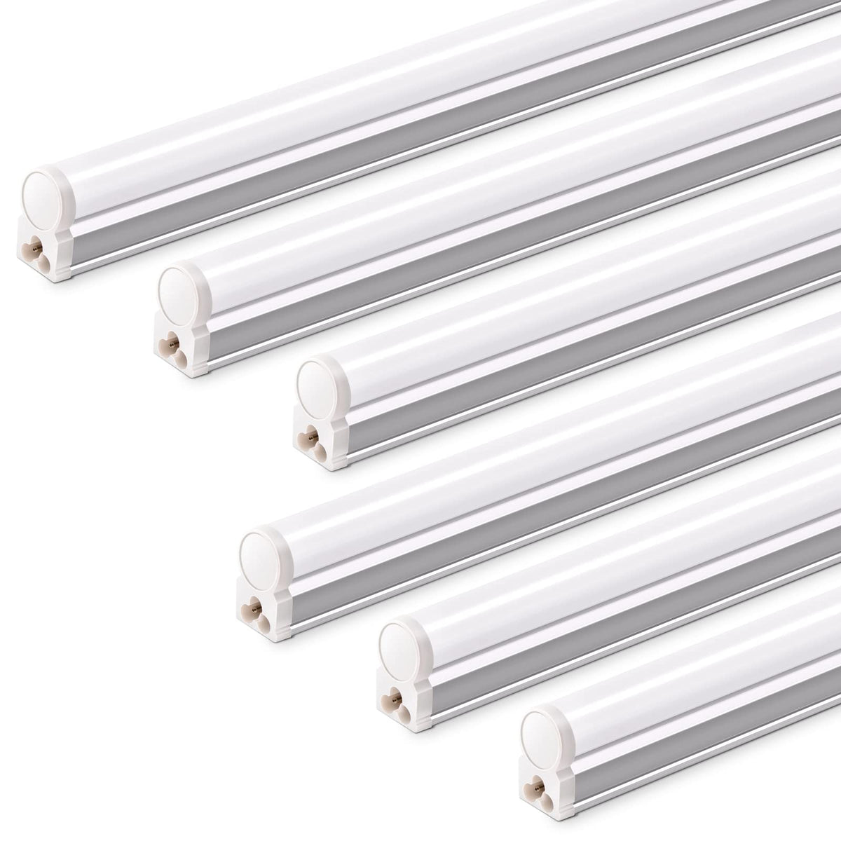 Barrina T5 4ft LED Shop Light front view showing bright daylight illumination for workshops