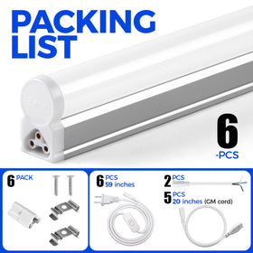Barrina T5 6-pack ETL-listed for safe, compliant operation