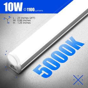 Barrina T5 LED workshop light delivering daylight-bright output for tasks.