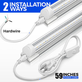 Barrina T8 LED Shop Light 4ft beam angle demonstrating broad coverage