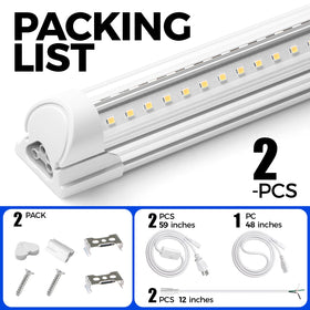 Barrina T8 LED Shop Light 4ft two-pack provides value and consistency