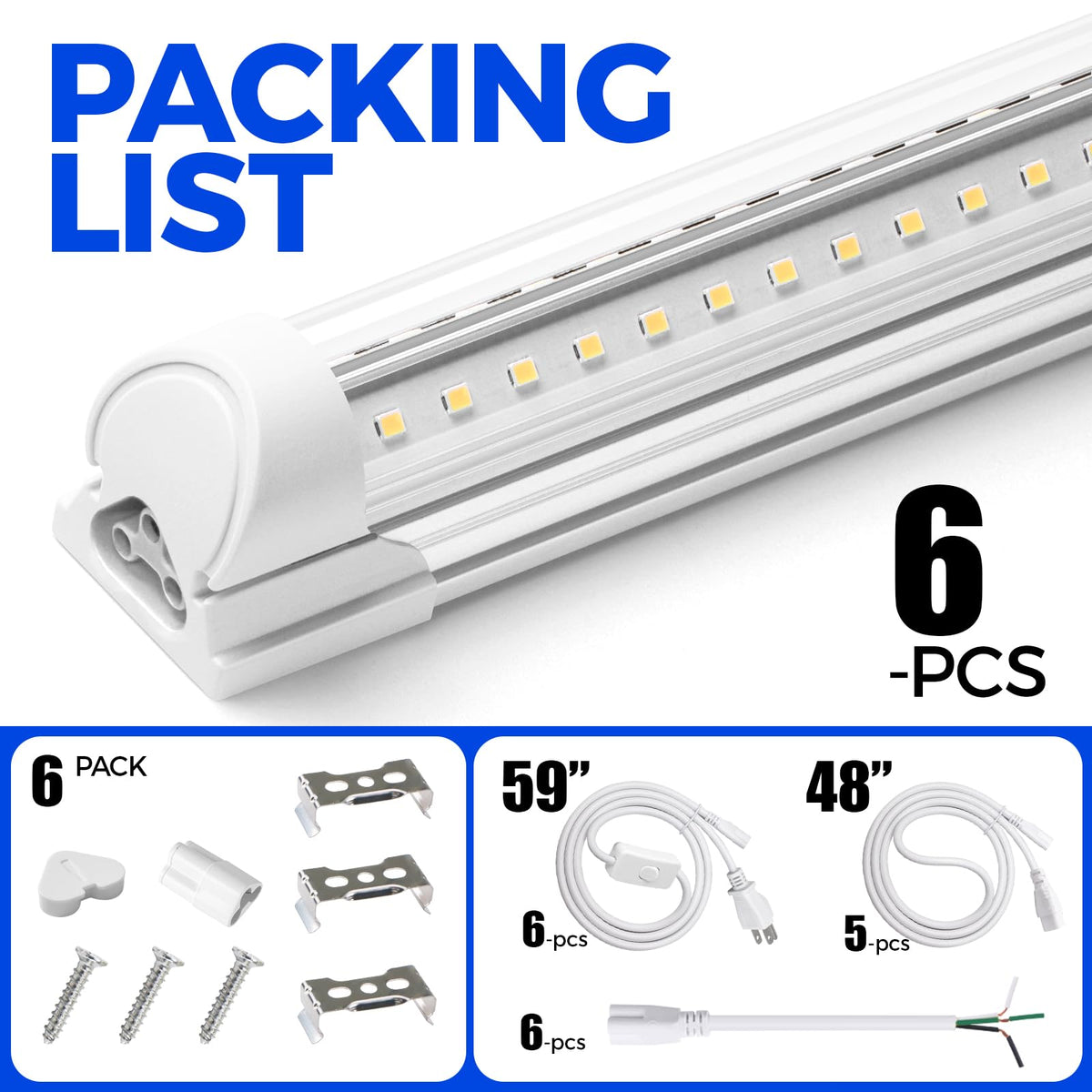 Barrina ETL-listed shop light ensures safety compliance