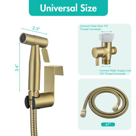 BARROCK 47-inch hose reaches awkward angles for thorough cleaning.