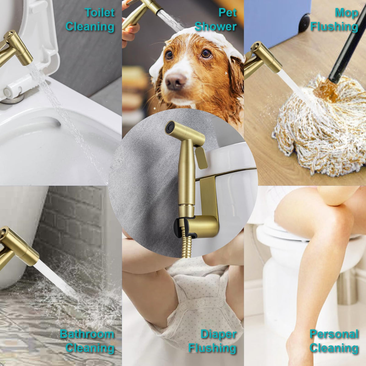 BARROCK solid brass T-valve delivers reliable shut-off and flexible installation.