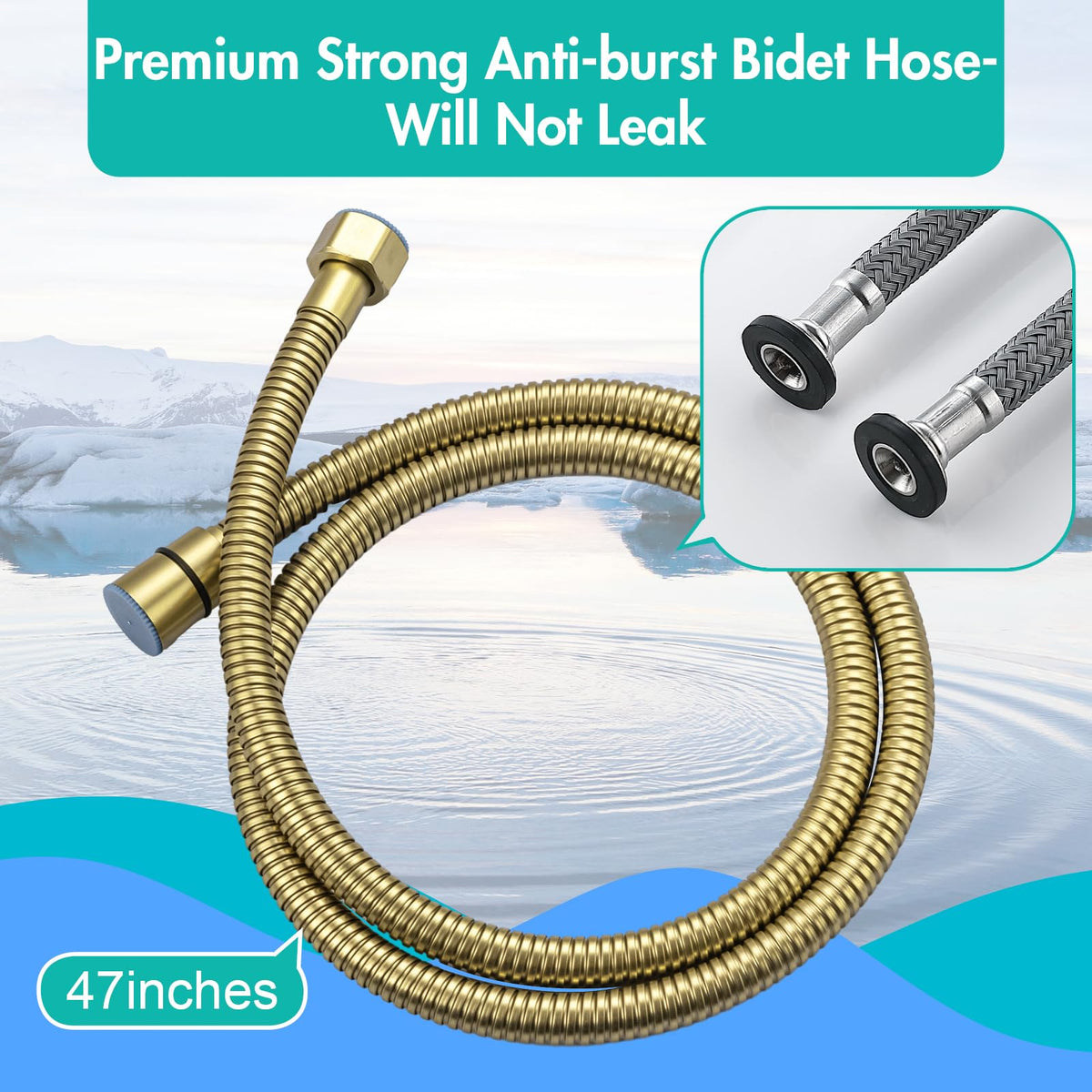 BARROCK wall-mount option with included screws keeps sprayer convenient.