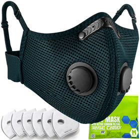 BASE CAMP dust mask in dark tiber color ideal for family protection during outdoor projects