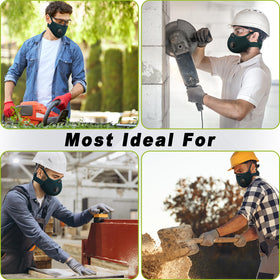 BASE CAMP dust mask color differentiation aids team wear and organization