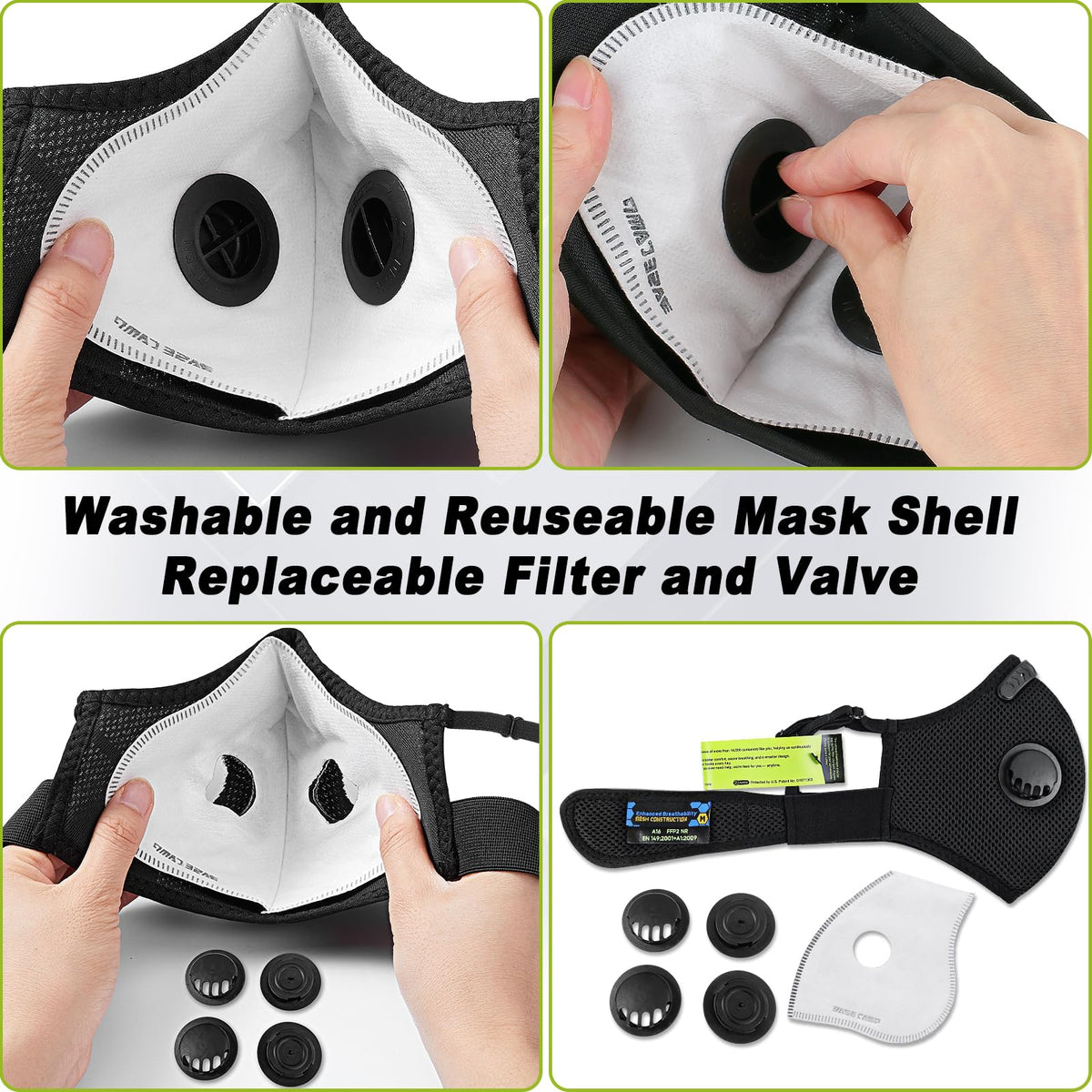 BASE CAMP M Plus Breathable Mesh Shell keeps air circulating.