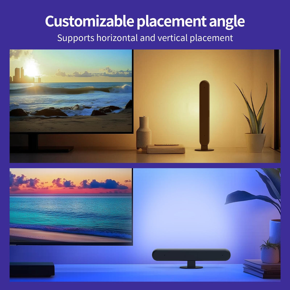 BASON LIGHTING bluetooth app control lets you adjust colors and brightness from your phone