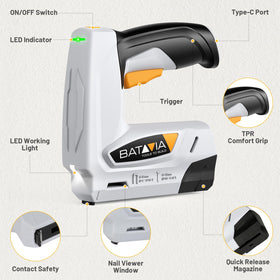 Batavia lightweight 1.8 lb design for effortless use.
