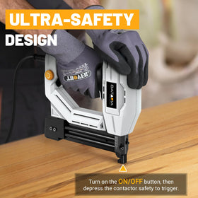 Batavia tool suited for upholstery, framing, and light carpentry tasks