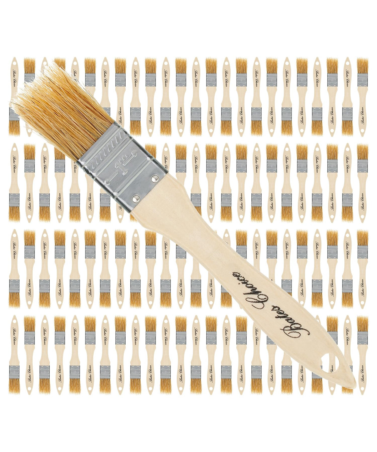 Bates Choice 1 inch chip brush with dense bristles for smooth paint application