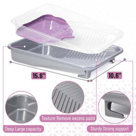 Bates Choice 4-inch roller cover with consistent texture.