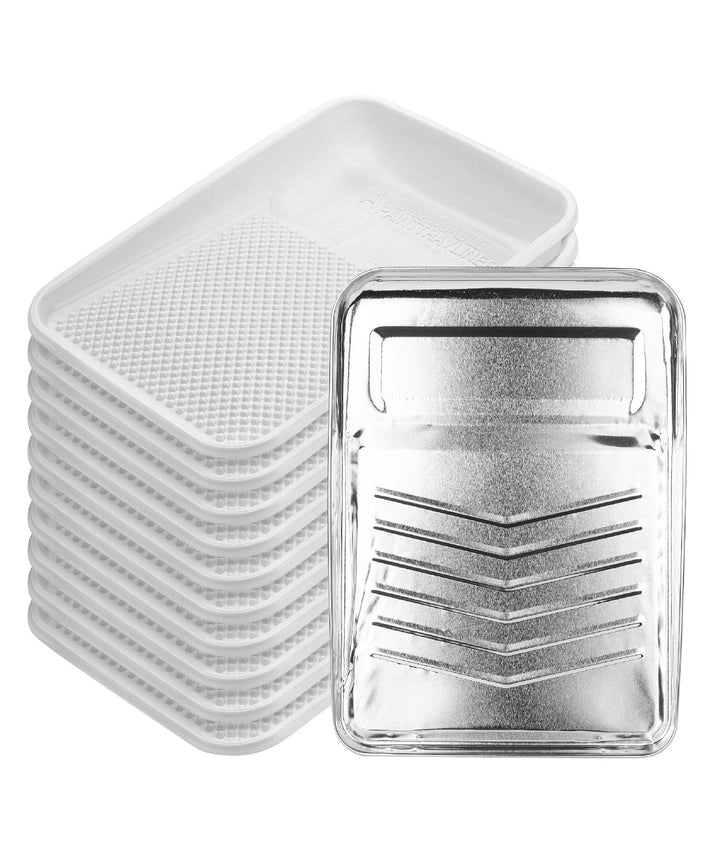 Bates Choice 9-Inch paint tray with sturdy metal base for stability
