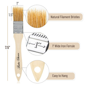 Bates Choice 96 pack chip brushes ready to use for quick projects