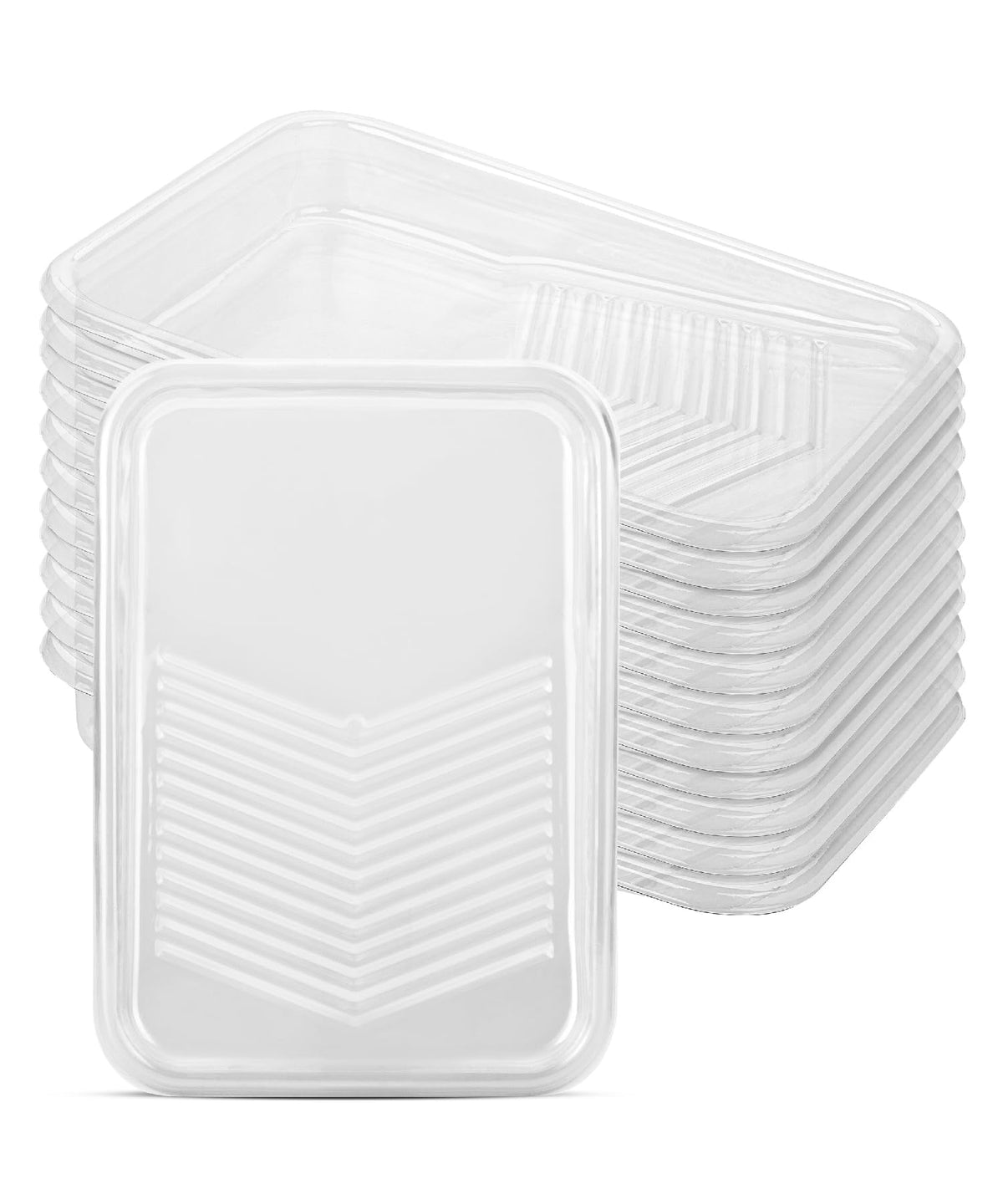 Bates Choice 9-inch tray liner set enables clean, mess-free painting.