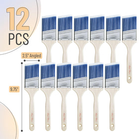 Bates Choice bristles close-up show durable synthetic fibers.