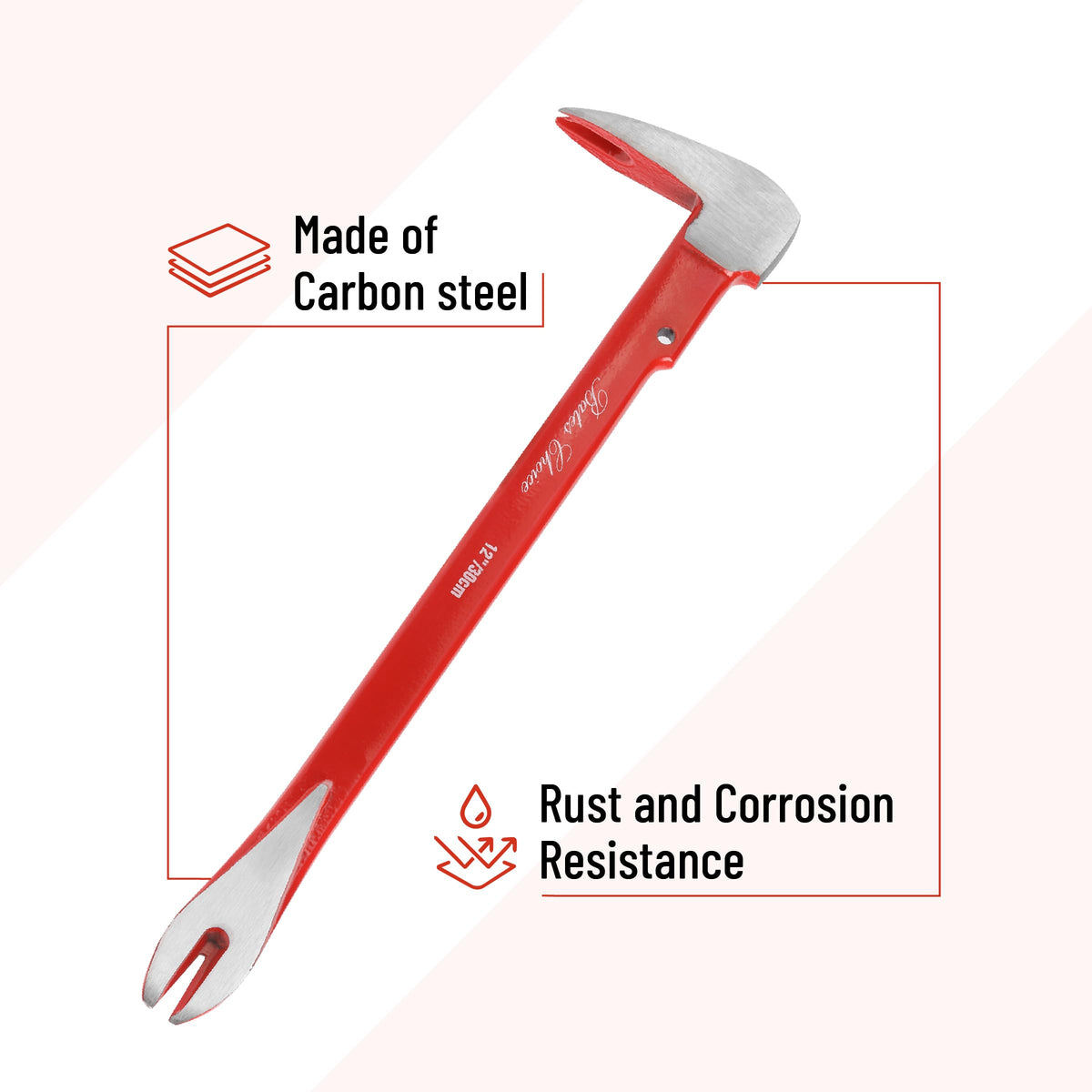 Bates Choice Cat's Paw nail puller 12-inch for extended reach in demolition.