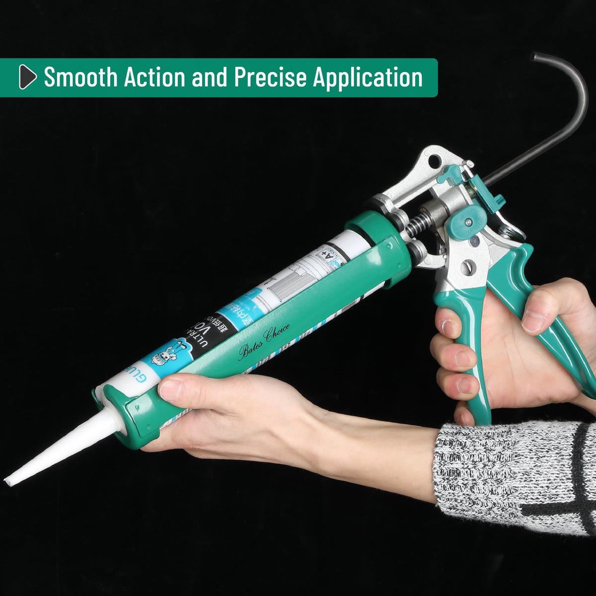 Bates Choice supports adhesives and acrylics in sealing tasks