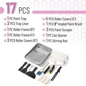 Bates Choice clear liners for quick cleanup.