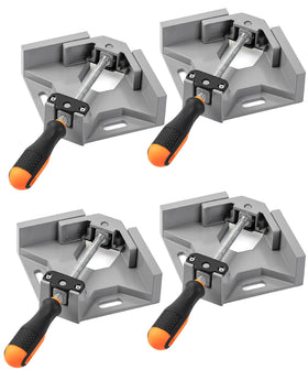 Bates Choice corner clamps in a 4-pack for precise 90-degree joints.