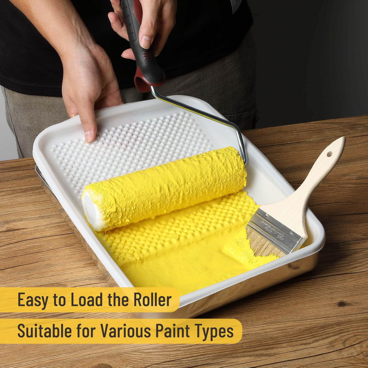Bates Choice deep design tray offers ample capacity for larger projects