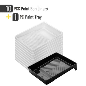 Bates Choice disposable liners provide mess-free tray protection and quick cleanup.