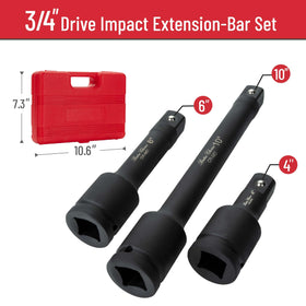 Bates Choice 6 inch extension bar in Cr-Mo steel for demanding automotive tasks.