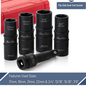 Bates Choice durable storage case keeps sockets organized on the go.
